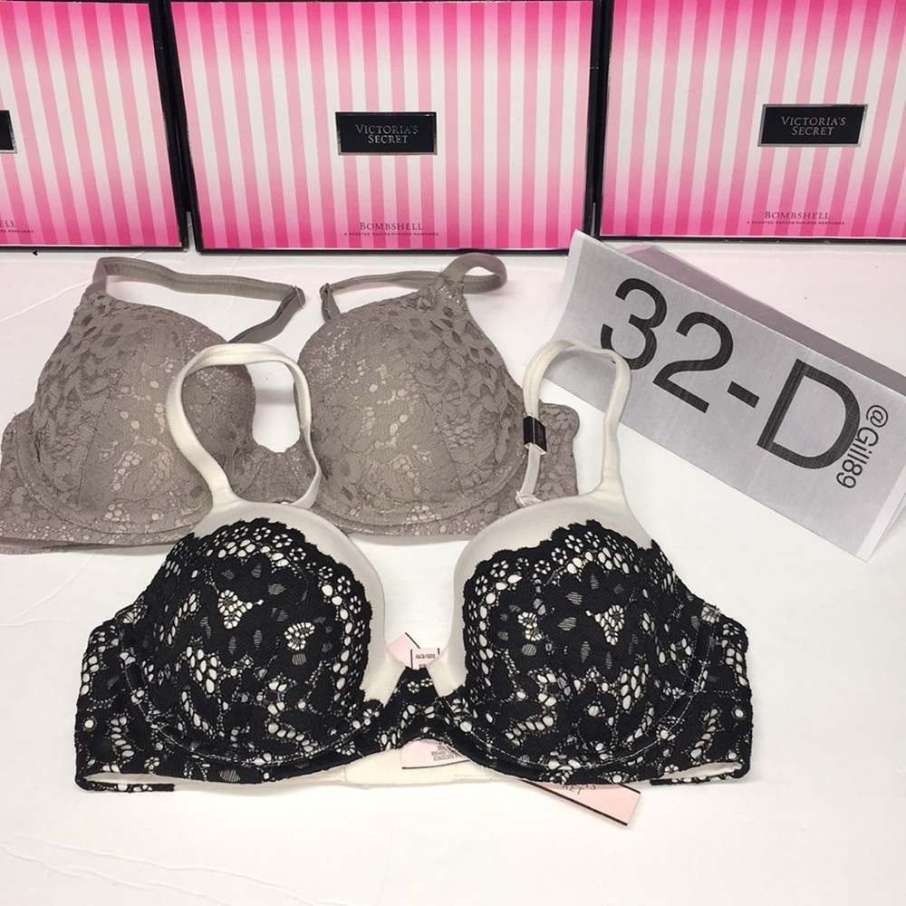 New ❤️2 Victoria Secret Body by V lined Bra 32D